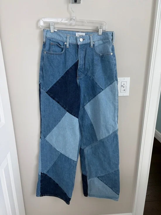 Frame patchwork jeans - Picture 1 of 8